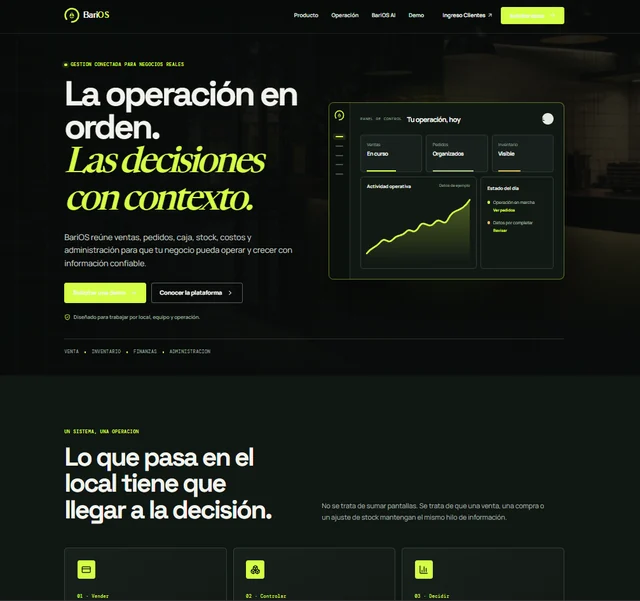 BariOS · captura de interfaz